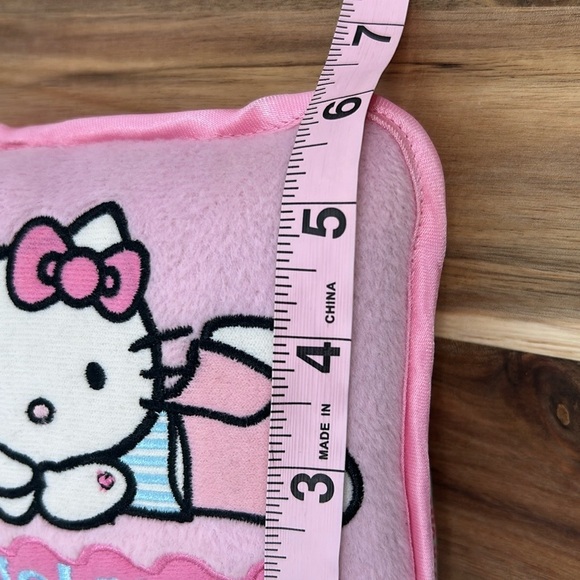 NWT Y2K Hello Kitty Plush Double Sided Door Hanger *READ STAINS* - Picture 13 of 14